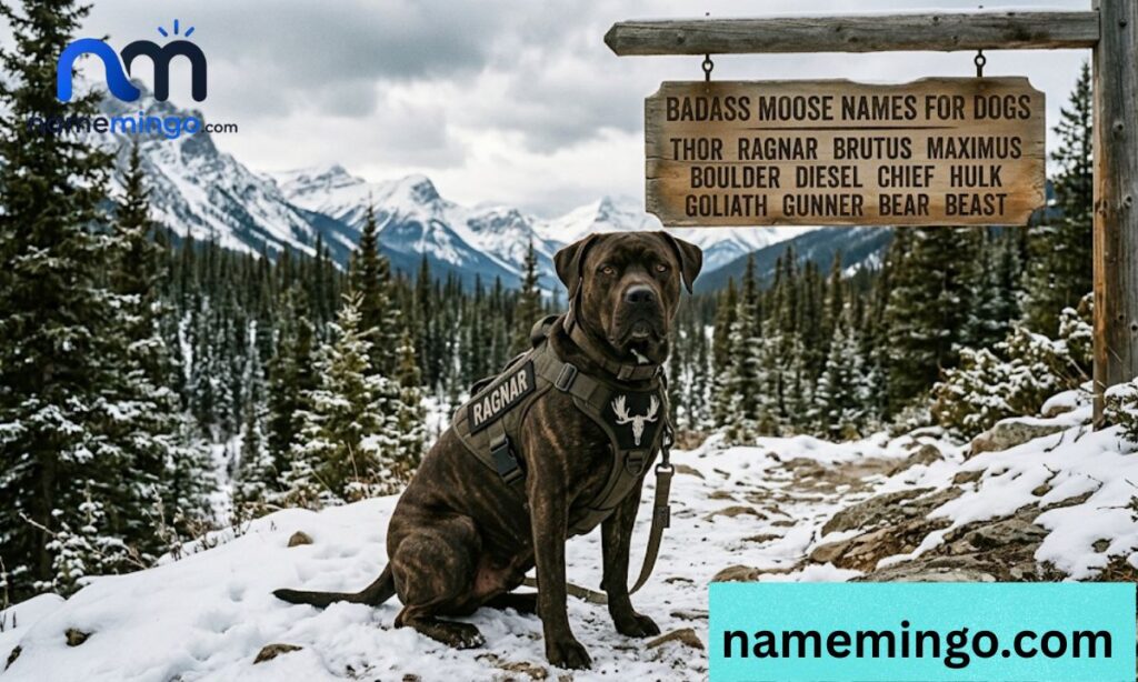 Badass Moose Names for Dogs