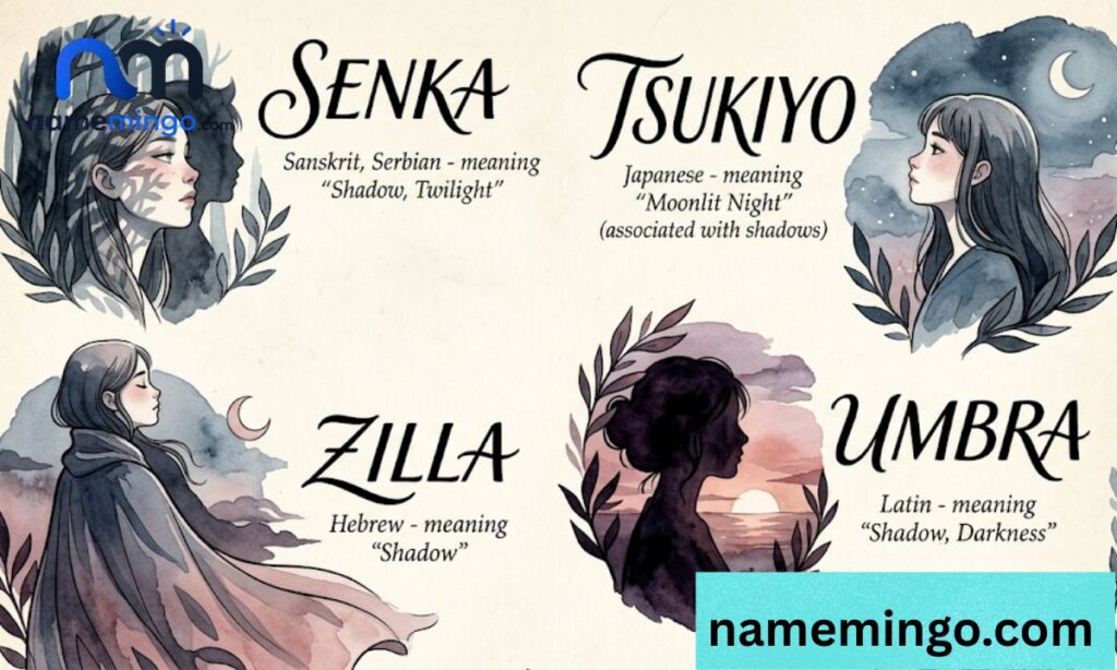 Beautiful Girl Names That Mean Shadow