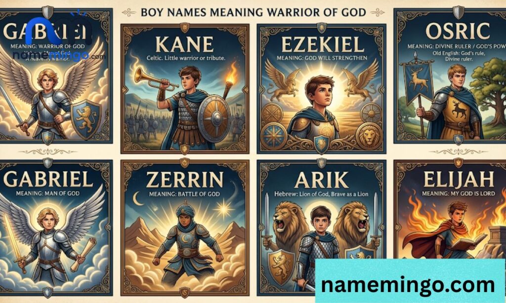 Boy Names Meaning Warrior of God