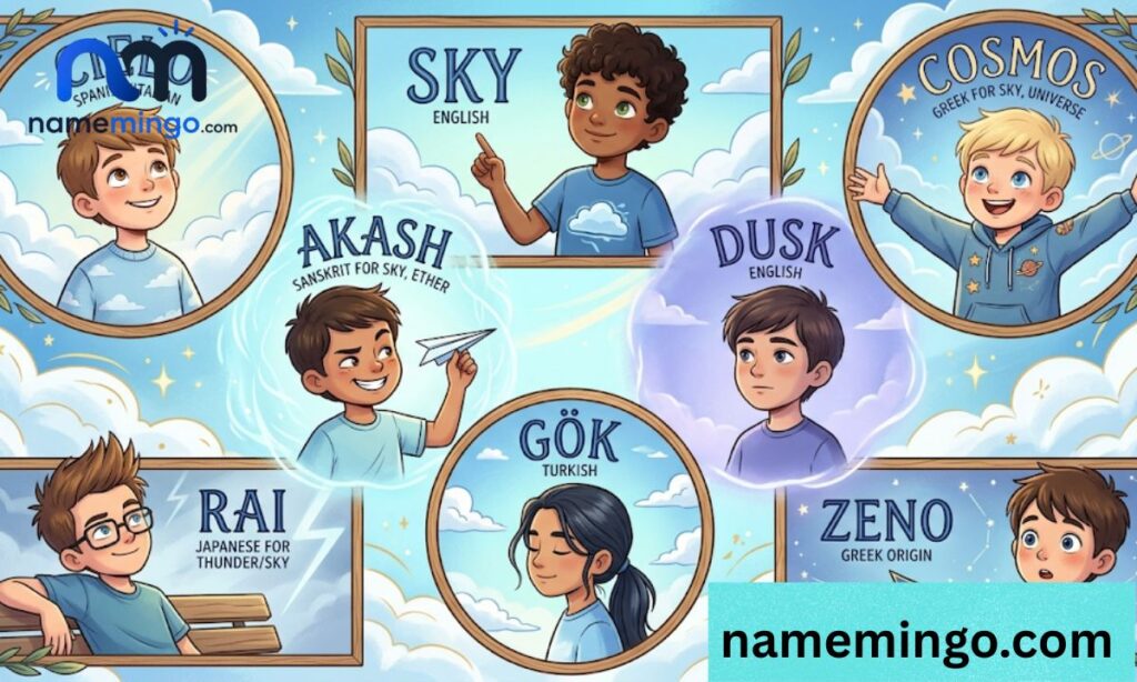 Boy Names That Mean Sky