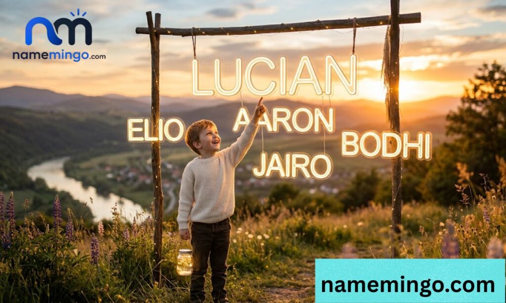 Boy names that mean light