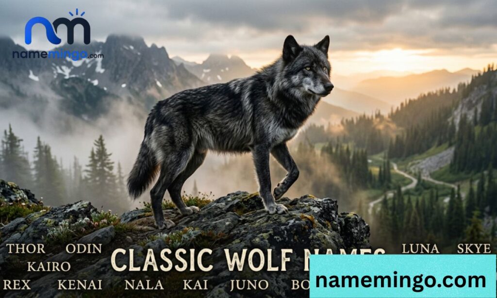 Classic Wolf Names with Timeless Strength