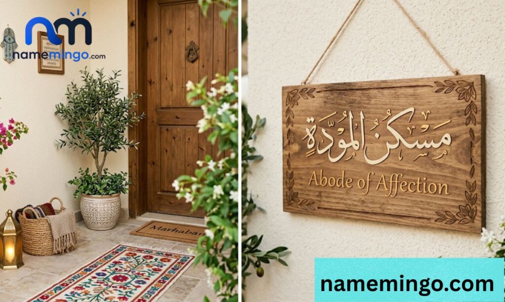 Cute Arabic Names for Home