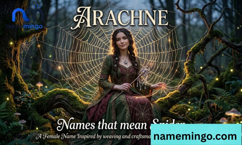 Female Names That Mean Spider