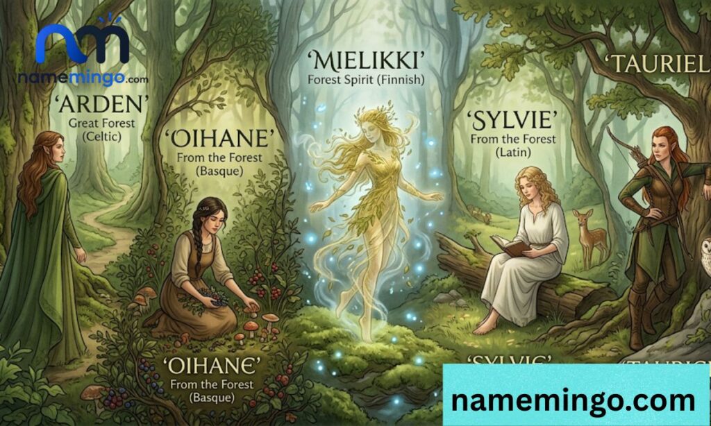 Female names that mean forest