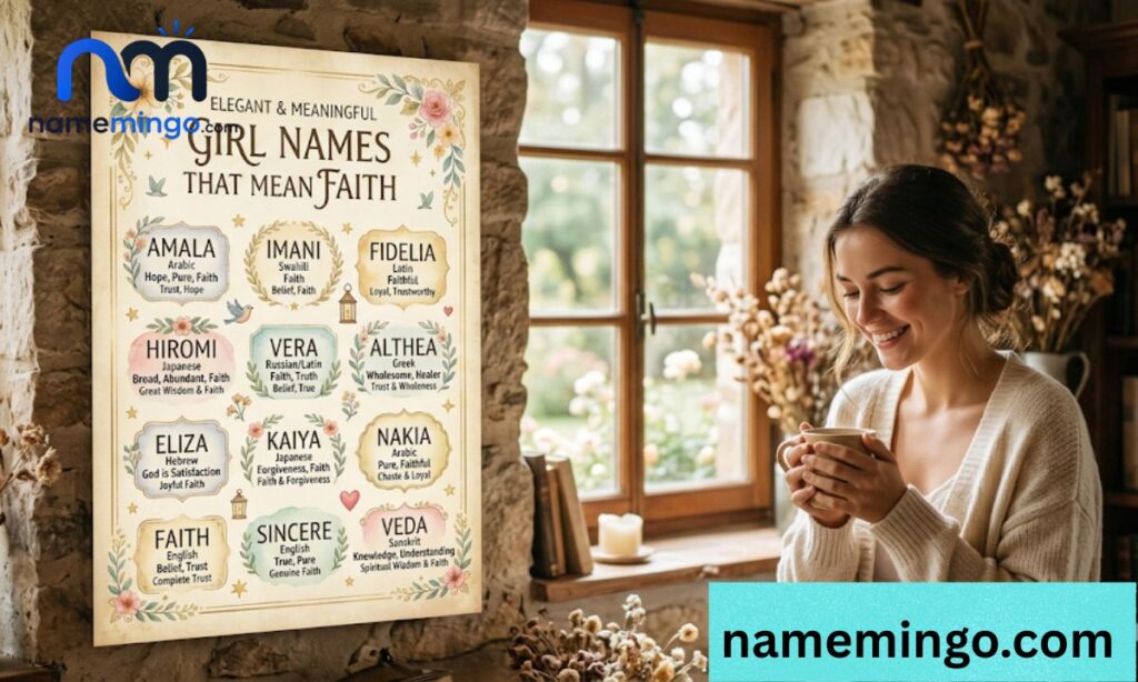 Girl Names That Mean Faith