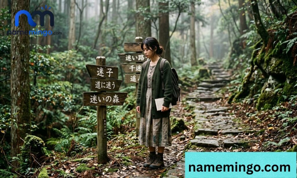 Japanese Names That Mean Lost