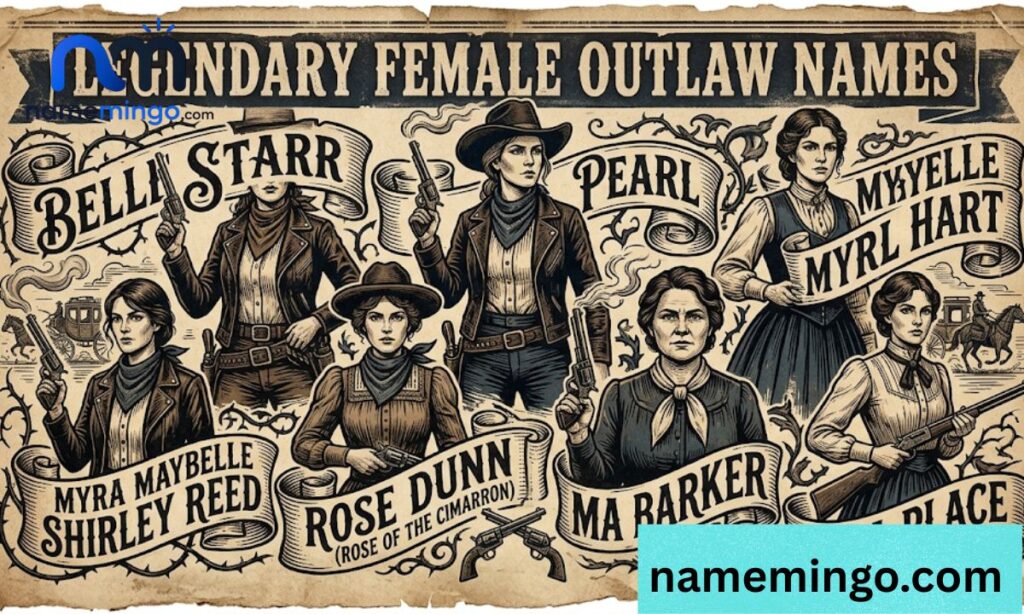 Legendary Female Outlaw Names