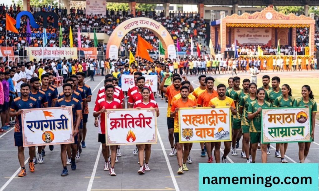 Marathi team names for competition