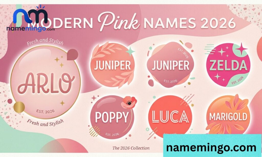 Modern Pink Names That Feel Fresh and Stylish