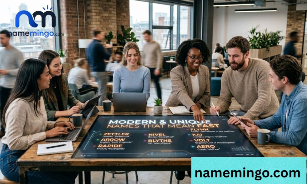 Modern & Unique Names That Mean Fast