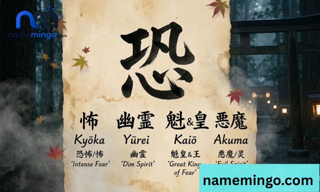 Names That Mean Fear in Japanese