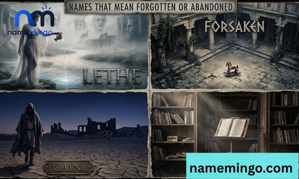 Names That Mean Forgotten or Abandoned