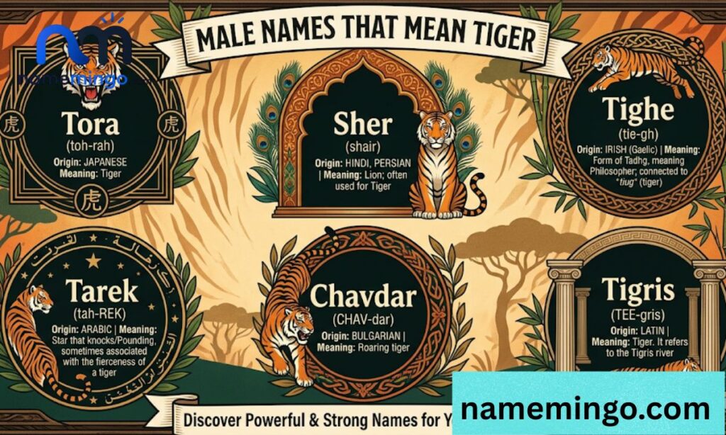 Names That Mean Tiger (Male)