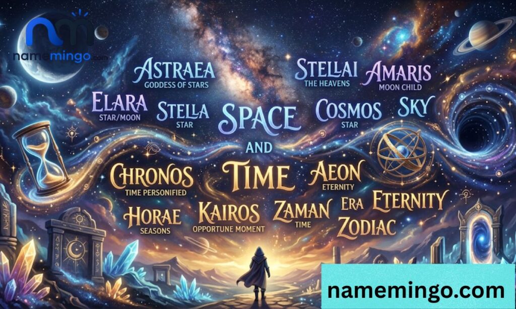 Names That Mean Time and Space