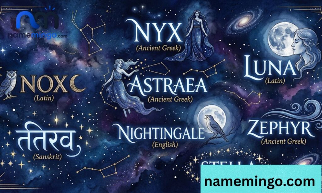 Names that mean night sky