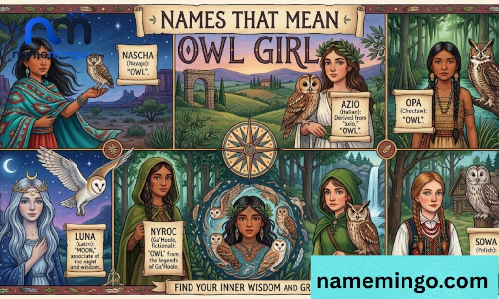 Names that mean owl girl
