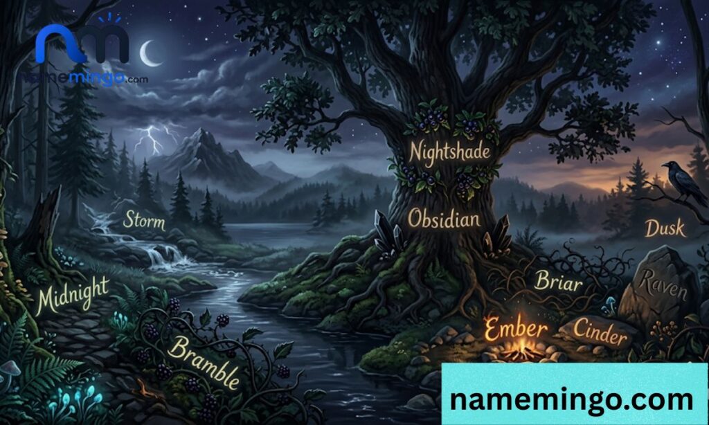 Nature-Inspired Dark Names