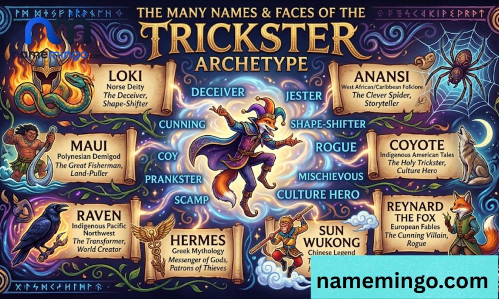 Other names for trickster