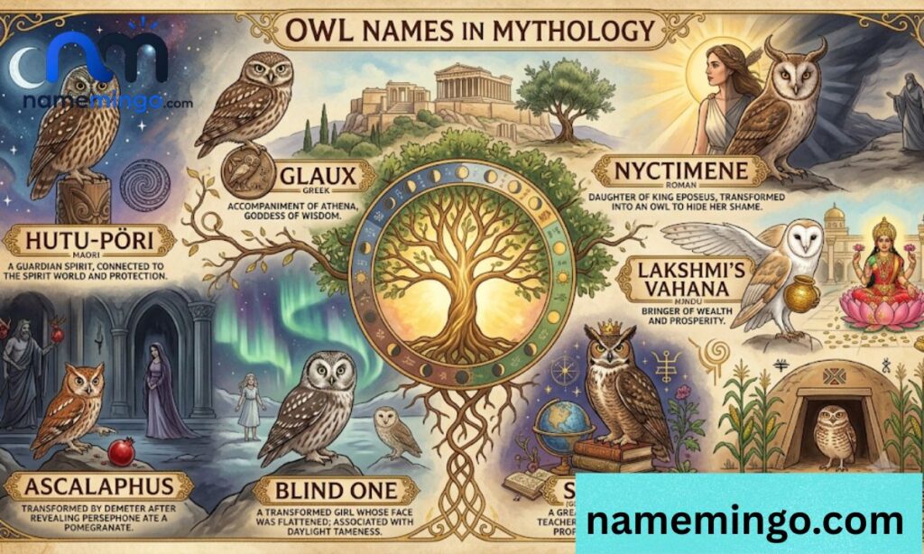 Owl Names in Mythology
