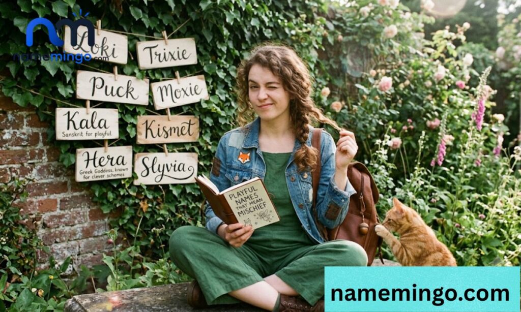 Playful names that mean mischief female