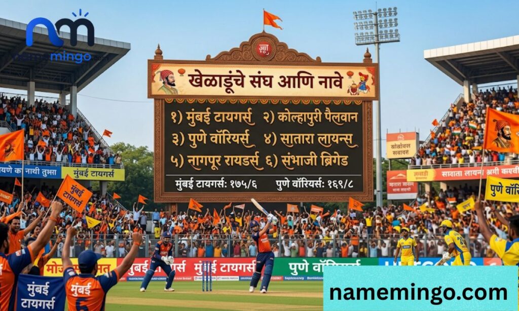 Sports Team Names in Marathi