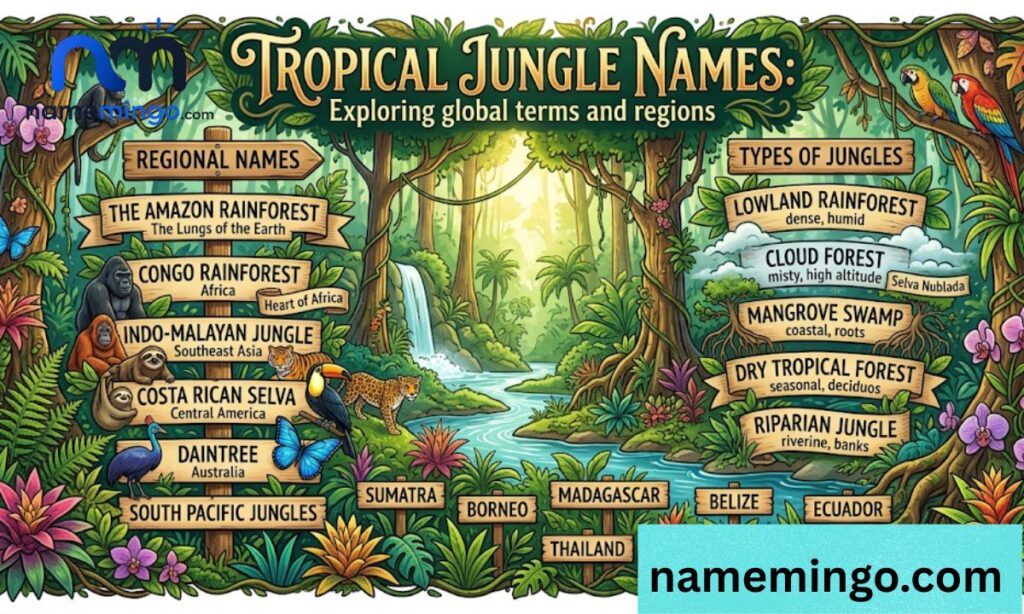 Tropical Jungle Names