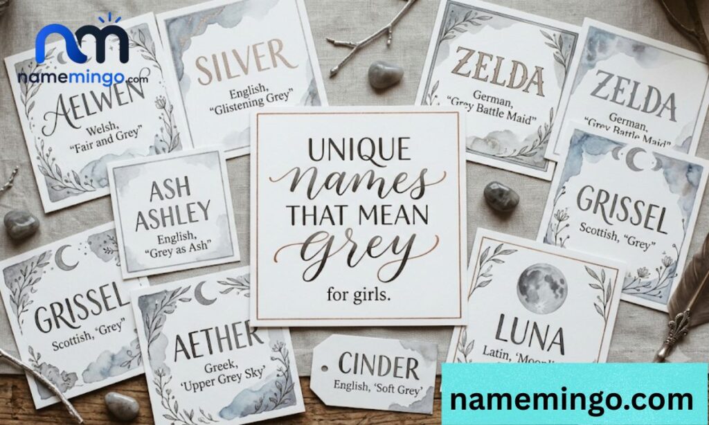 Unique Names That Mean Grey Girl
