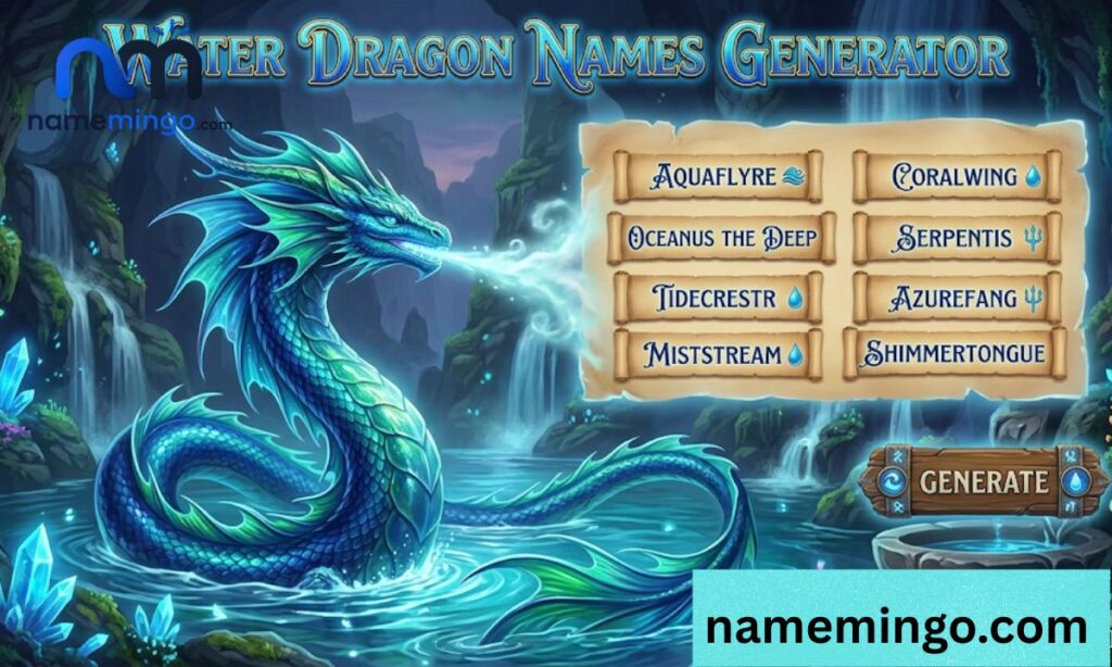 Water dragon names generator