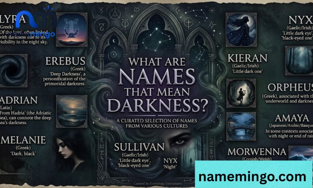 What Are Names That Mean Darkness (1)