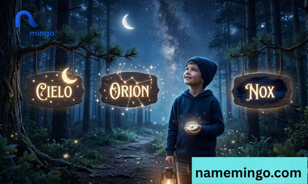 What are some boy names that mean night