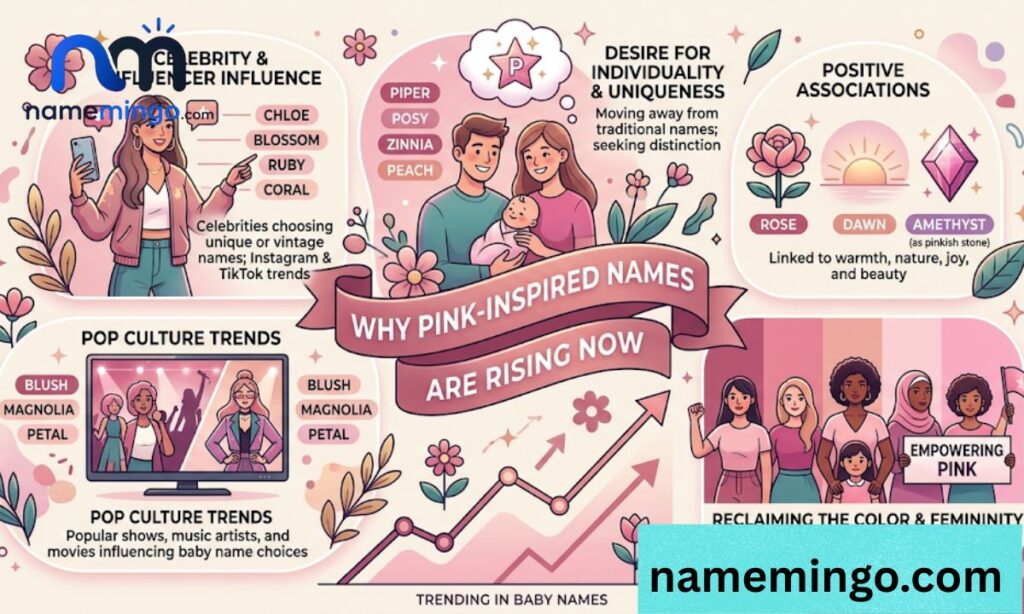 Why Pink-Inspired Names Are Rising Now
