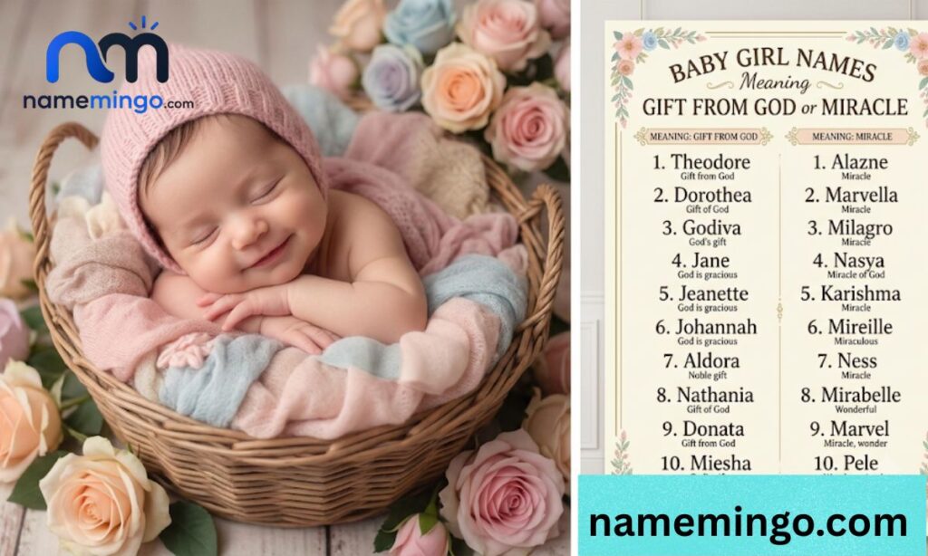 Baby Girl Names Meaning Gift from God or Miracle