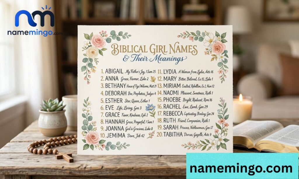Biblical Meaning Girl Names