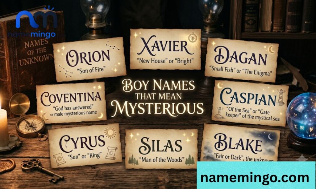 Boy Names that Mean Mysterious