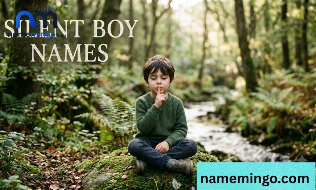 Boy names meaning silent