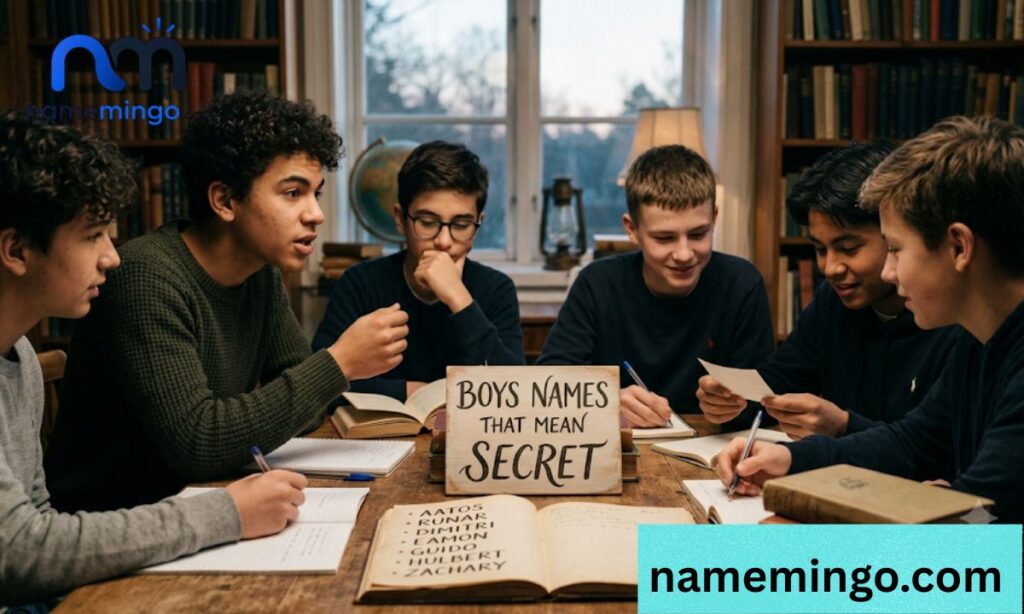 Boys Names That Mean Secret