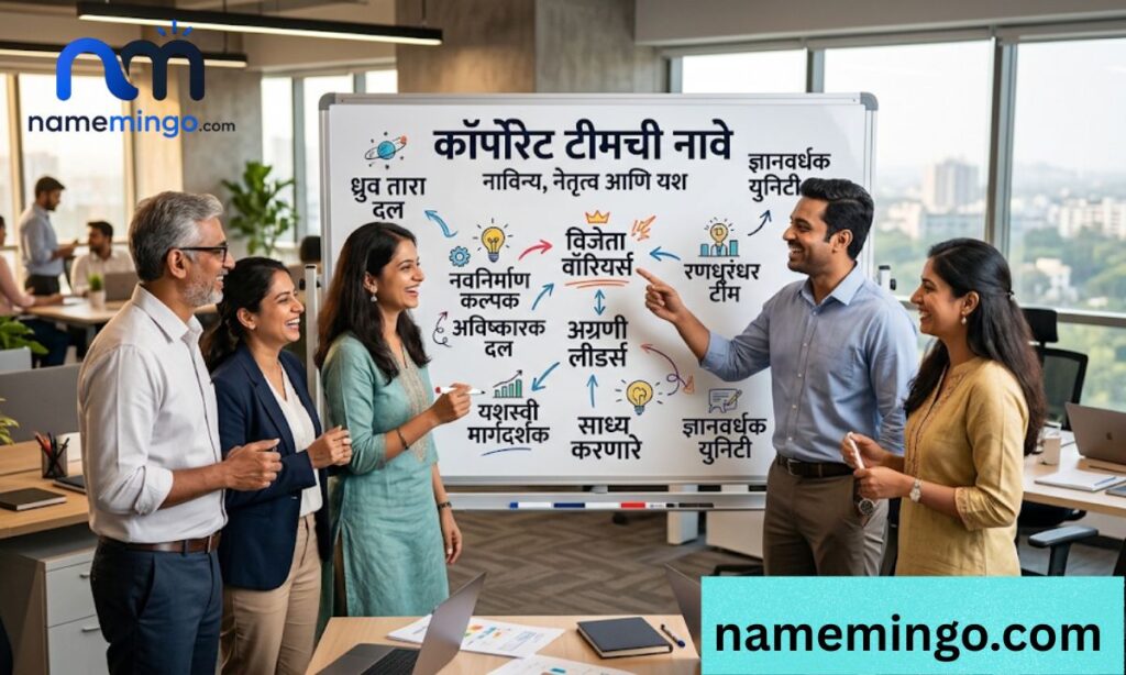 Corporate Team Names in Marathi