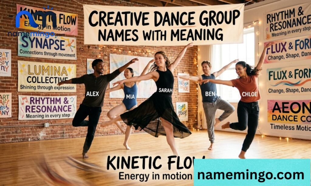 Creative Dance Group Names With Meaning