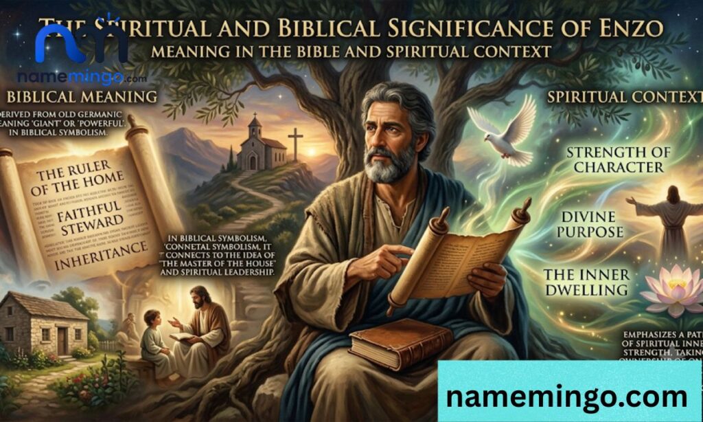 Enzo Meaning in the Bible and Spiritual Context