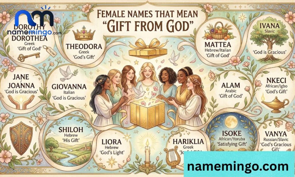 Female Names That Mean Gift from God