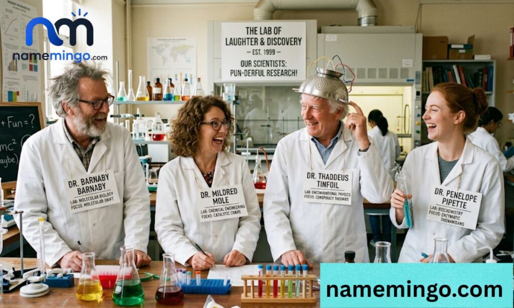 Funny scientist names