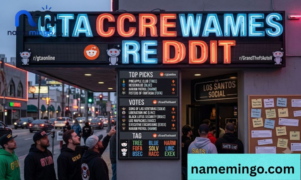 GTA Crew Names Reddit