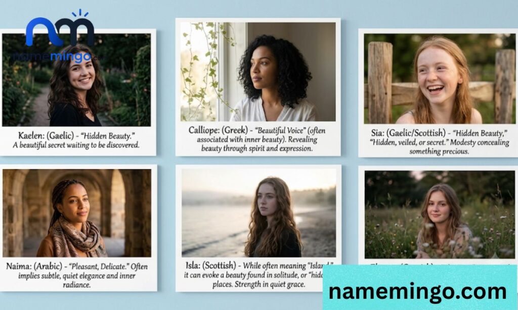 Girl Names Meaning Hidden Beauty