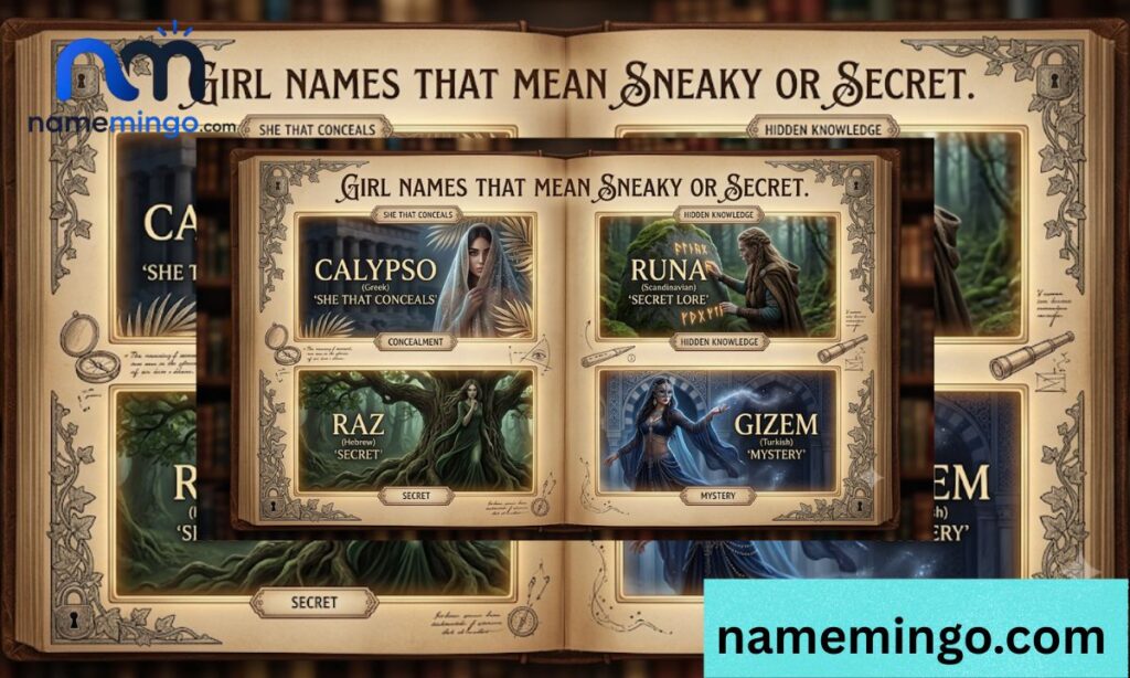 Girl Names that Mean Sneaky