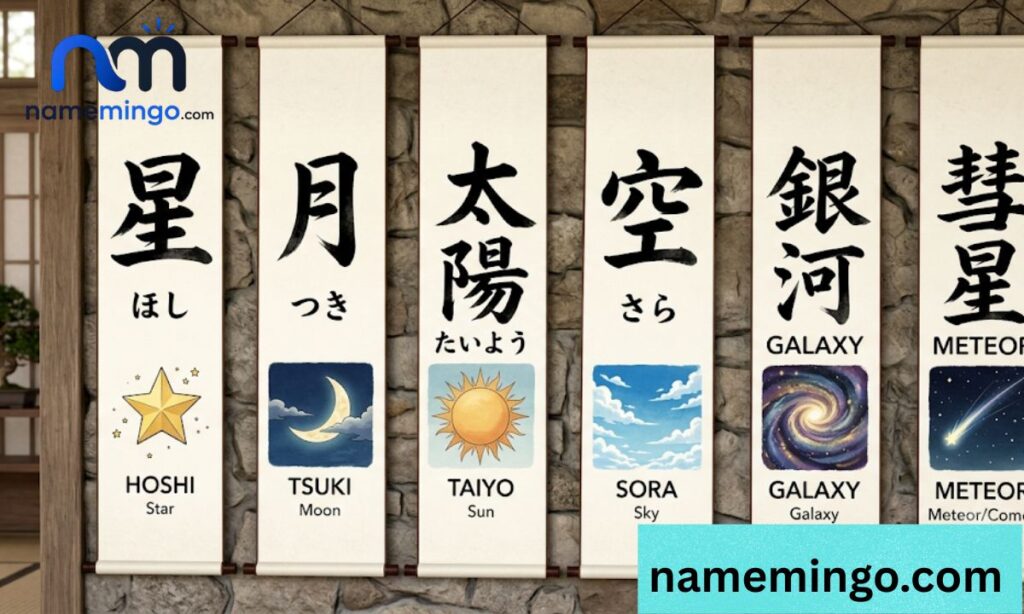Japanese Celestial Names (Boy)