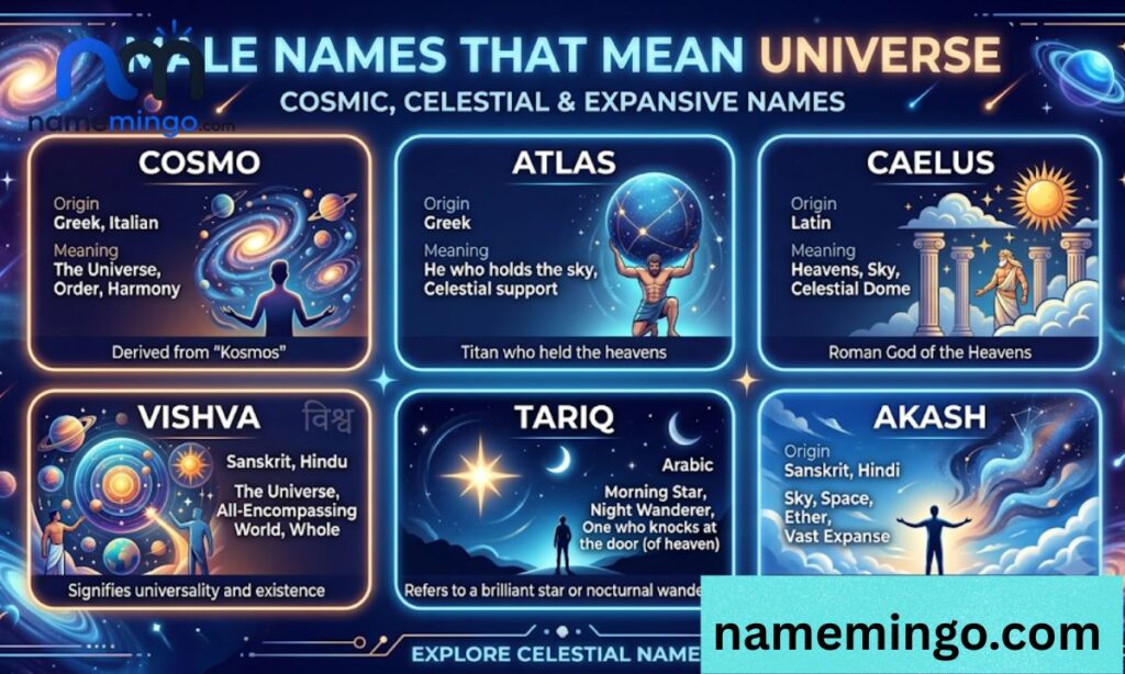 Male Names That Mean Universe