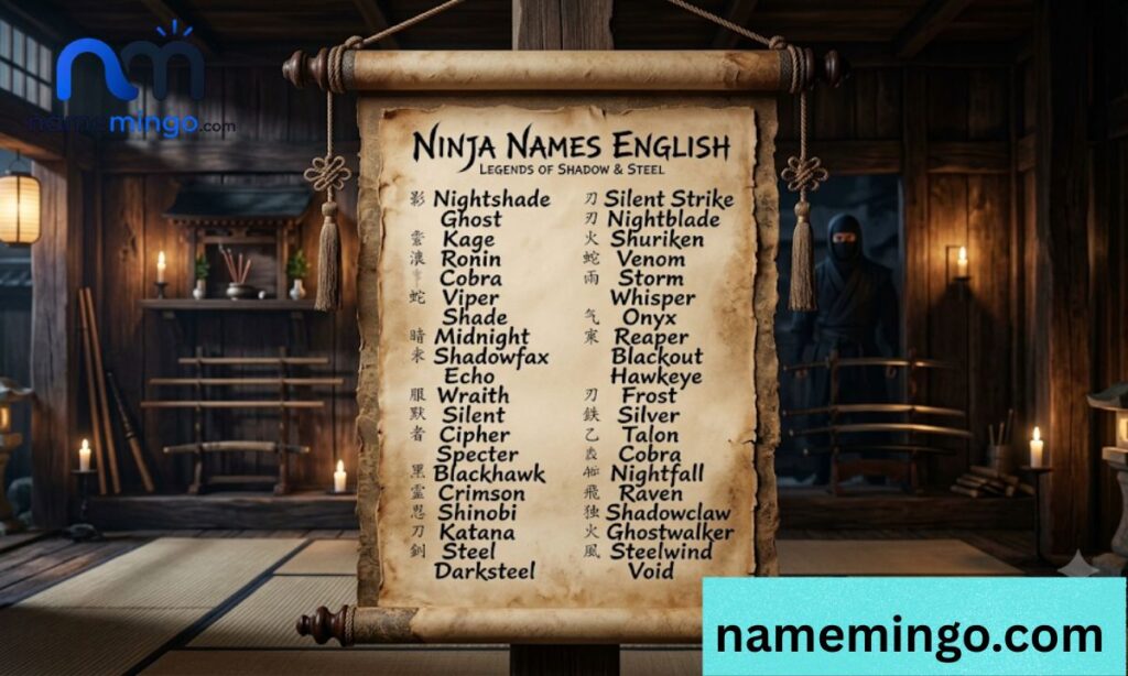 Ninja Names English