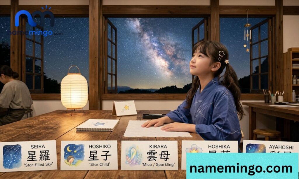 Unique Japanese Girl Names That Mean Star