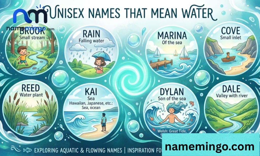 Unisex Names That Mean Water